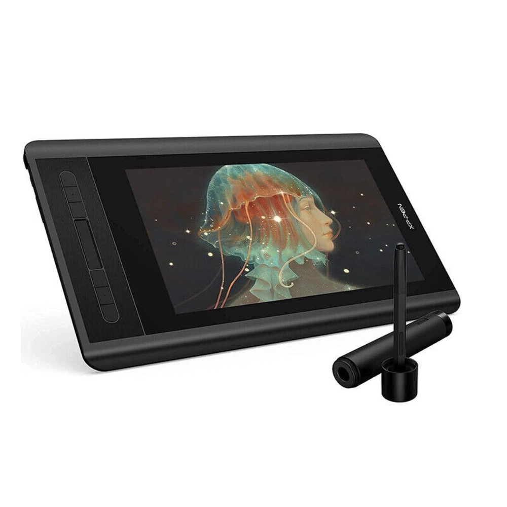 XP-PEN Artist12 11.6 Inch FHD Drawing Monitor with Battery-Free Pen and case